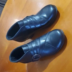 Aravon by New Balance Peggy Waterproof Leather Boots Size 11